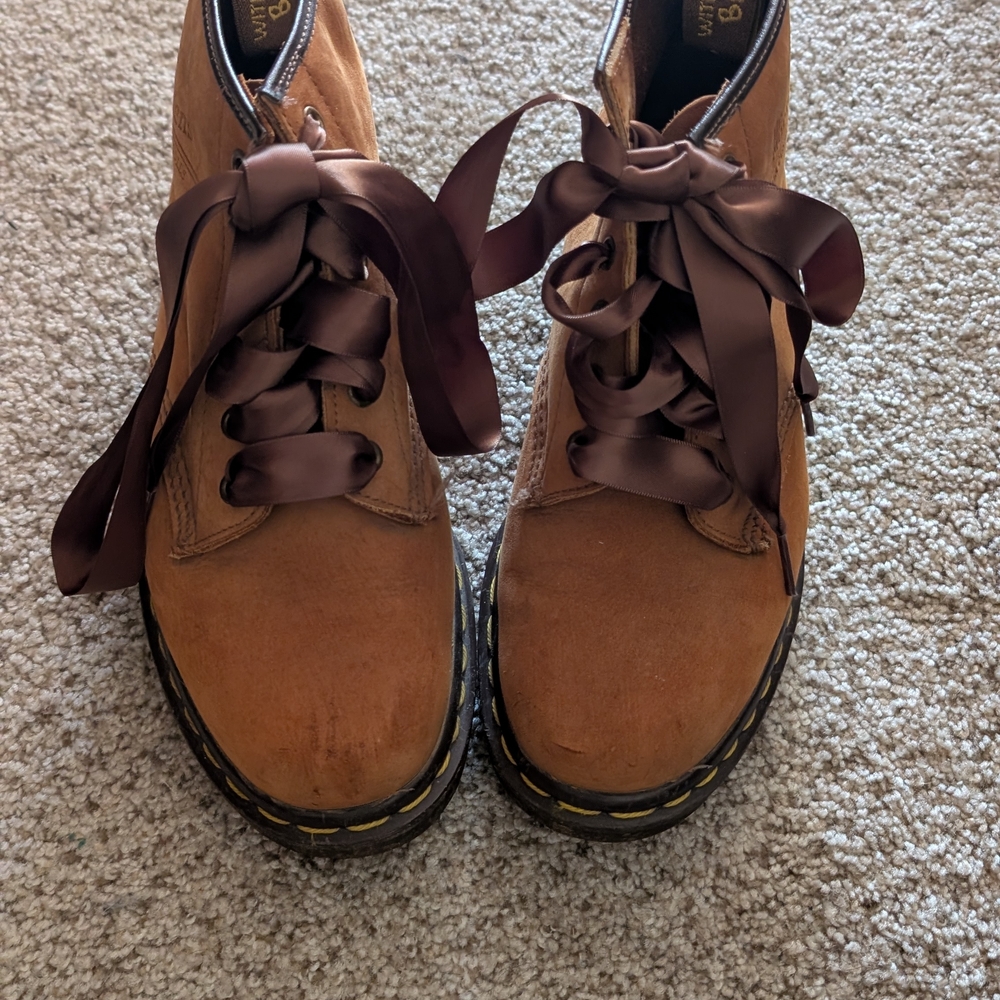 Dr. Martens Brown Lace Up Boots